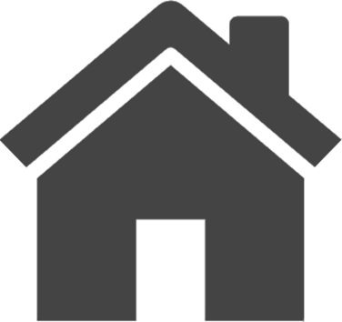 A house icon coloured grey